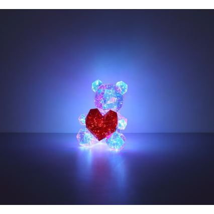 Globo - LED настолна декорация LED/6W/5V USB мече