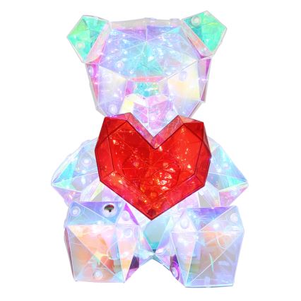 Globo - LED регулируема презареждаема настолна декорация LED/3W/5V 1200 mAh мече