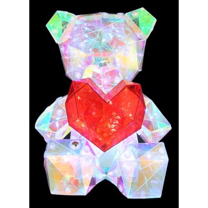 Globo - LED регулируема презареждаема настолна декорация LED/3W/5V 1200 mAh мече