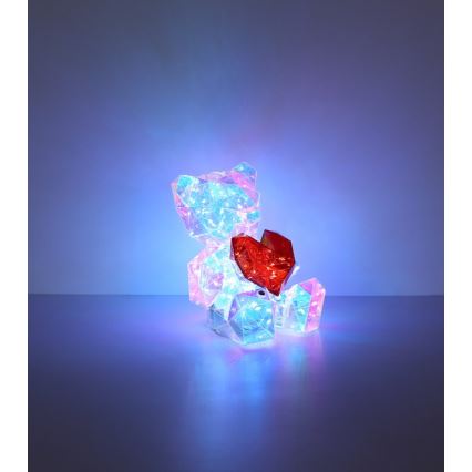 Globo - LED регулируема презареждаема настолна декорация LED/3W/5V 1200 mAh мече