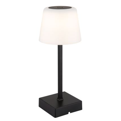 Globo - LED Димируема сензорна настолна лампа LED/2W/5V 3000/4500/6500K 800 mAh черен