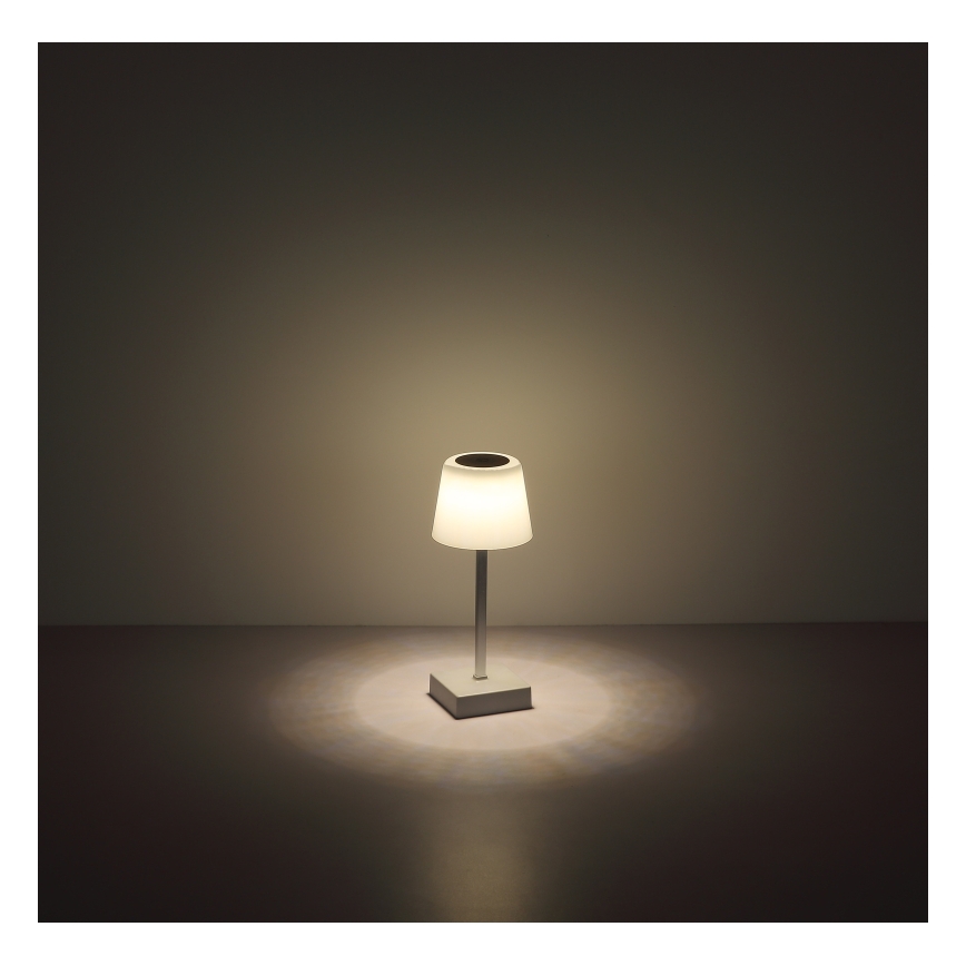 Globo - LED регулируема настолна лампа с докосване LED/2W/5V 3000/4500/6500K 800 mAh черна