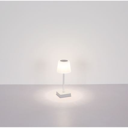 Globo - LED регулируема настолна лампа с докосване LED/2W/5V 3000/4500/6500K 800 mAh черна