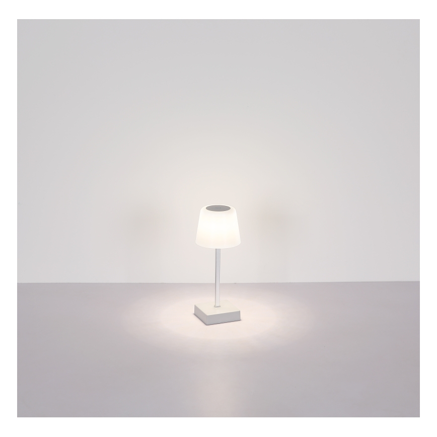 Globo - LED регулируема настолна лампа с докосване LED/2W/5V 3000/4500/6500K 800 mAh черна