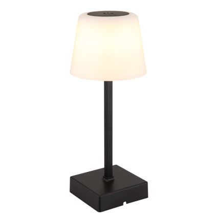 Globo - LED регулируема настолна лампа с докосване LED/2W/5V 3000/4500/6500K 800 mAh черна