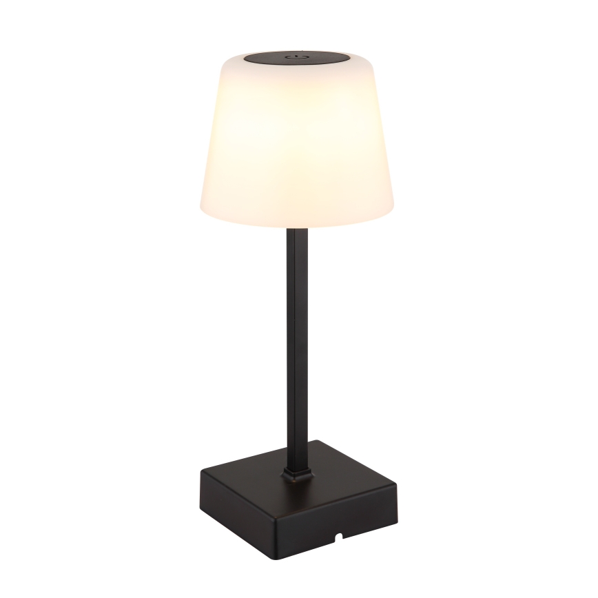 Globo - LED регулируема настолна лампа с докосване LED/2W/5V 3000/4500/6500K 800 mAh черна