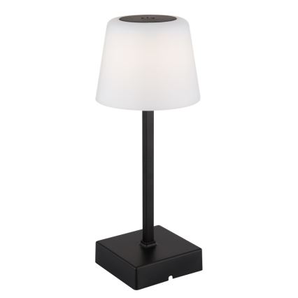 Globo - LED регулируема настолна лампа с докосване LED/2W/5V 3000/4500/6500K 800 mAh черна