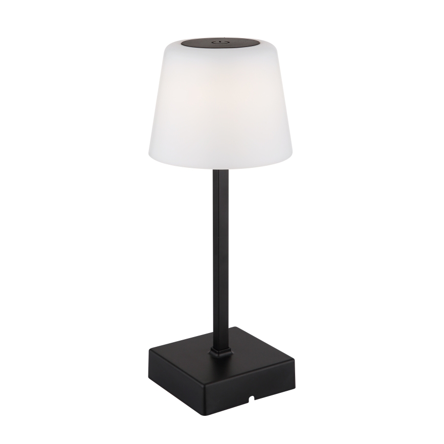 Globo - LED регулируема настолна лампа с докосване LED/2W/5V 3000/4500/6500K 800 mAh черна