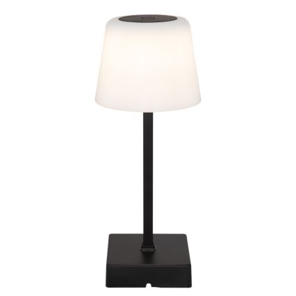 Globo - LED регулируема настолна лампа с докосване LED/2W/5V 3000/4500/6500K 800 mAh черна