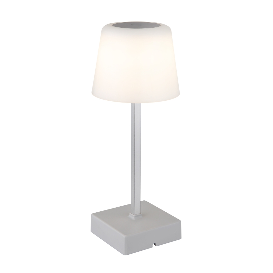 Globo - LED Димируема сензорна настолна лампа LED/2W/5V 3000/4500/6500K 800 mAh сребрист