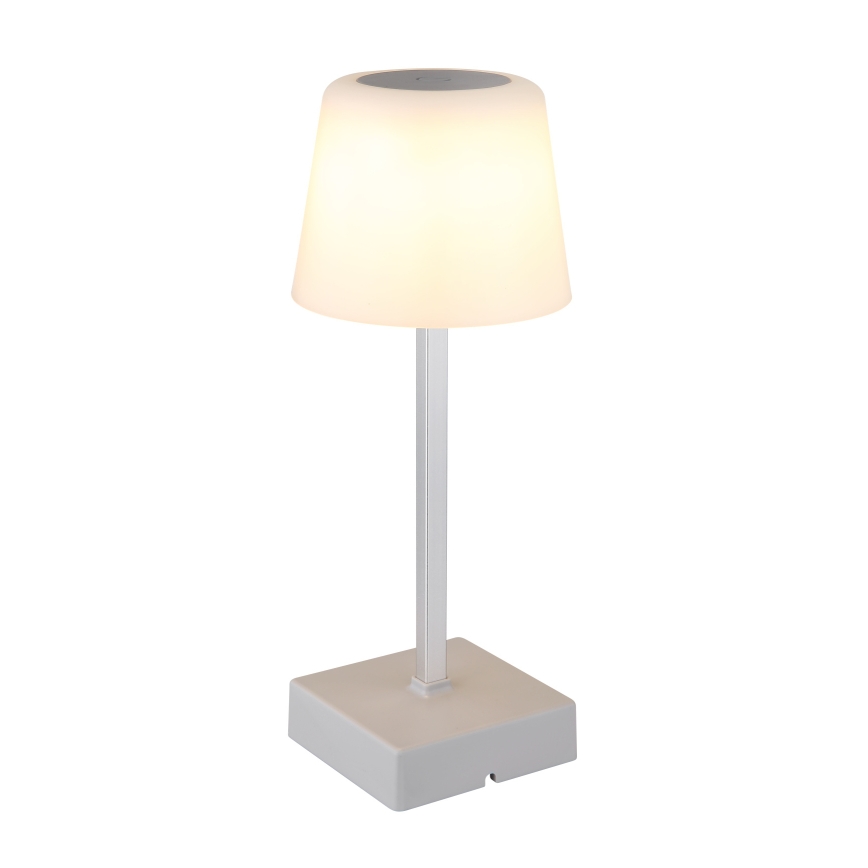 Globo - LED Димируема сензорна настолна лампа LED/2W/5V 3000/4500/6500K 800 mAh сребрист