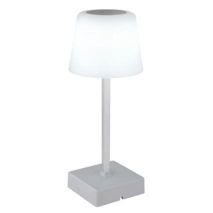 Globo - LED Димируема сензорна настолна лампа LED/2W/5V 3000/4500/6500K 800 mAh сребрист