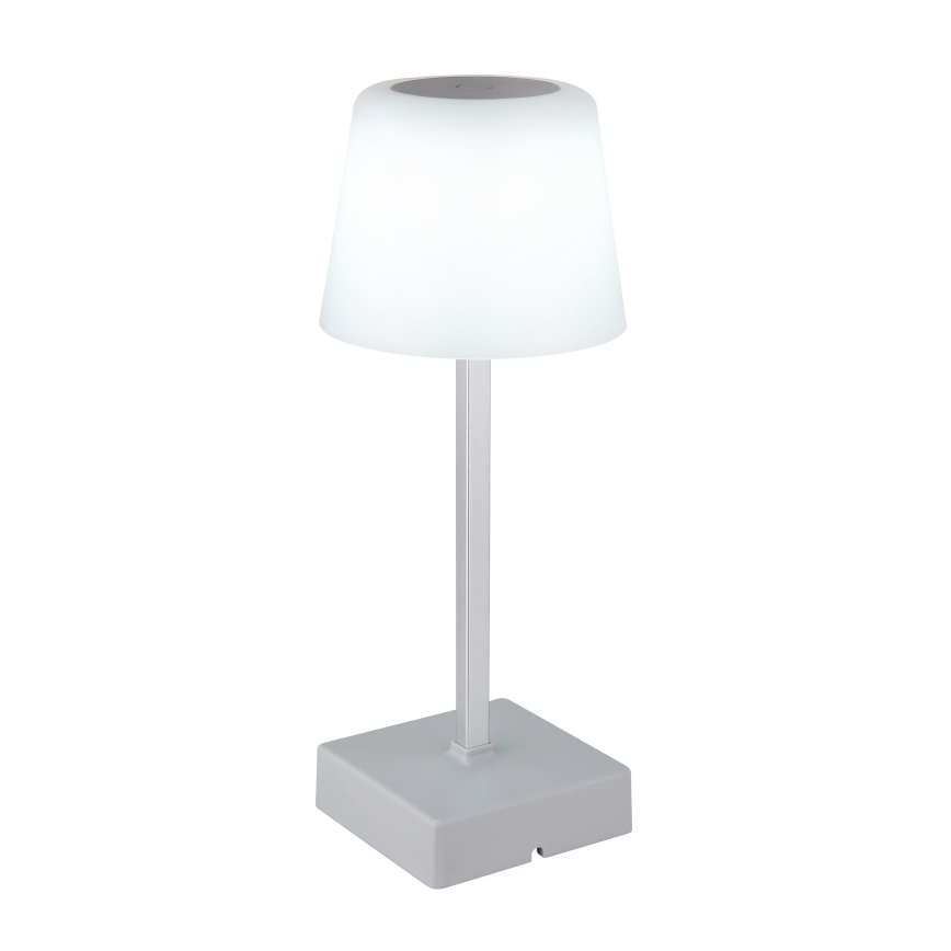 Globo - LED Димируема сензорна настолна лампа LED/2W/5V 3000/4500/6500K 800 mAh сребрист