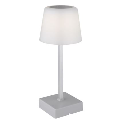 Globo - LED Димируема сензорна настолна лампа LED/2W/5V 3000/4500/6500K 800 mAh сребрист