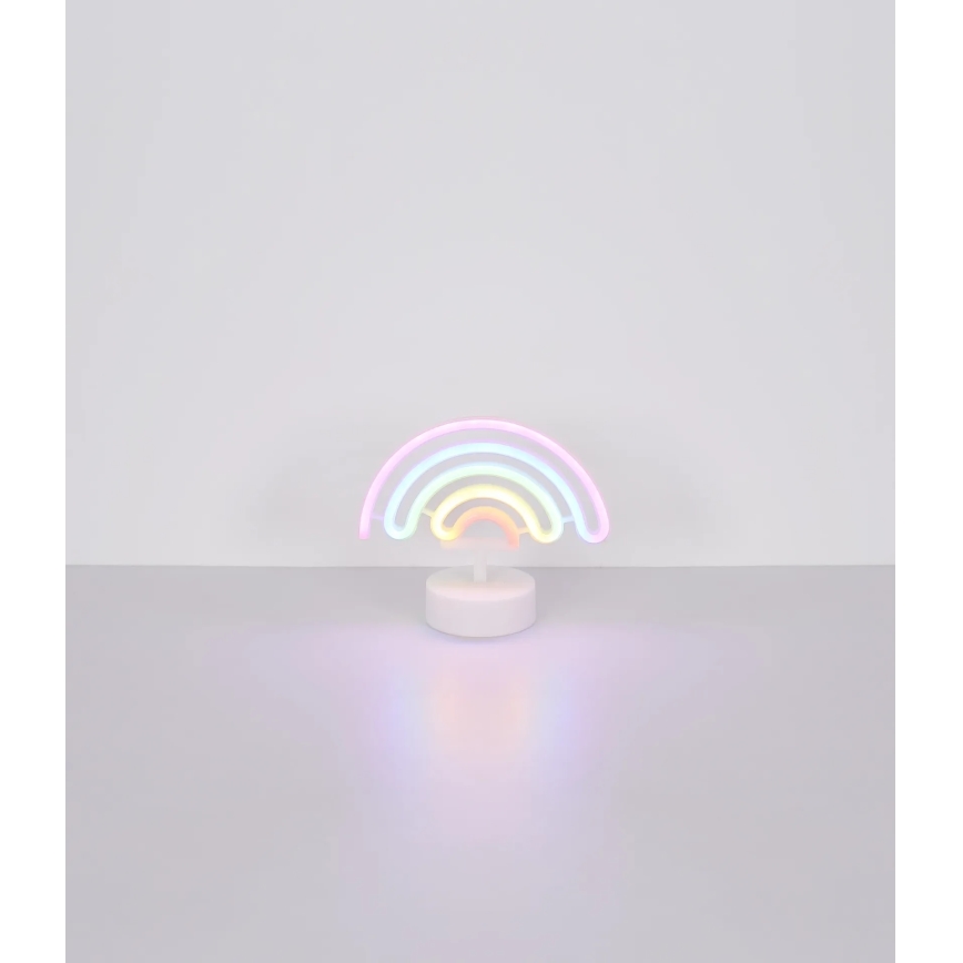 Globo - LED Неон маса декорация LED/2W/3xAA дъга