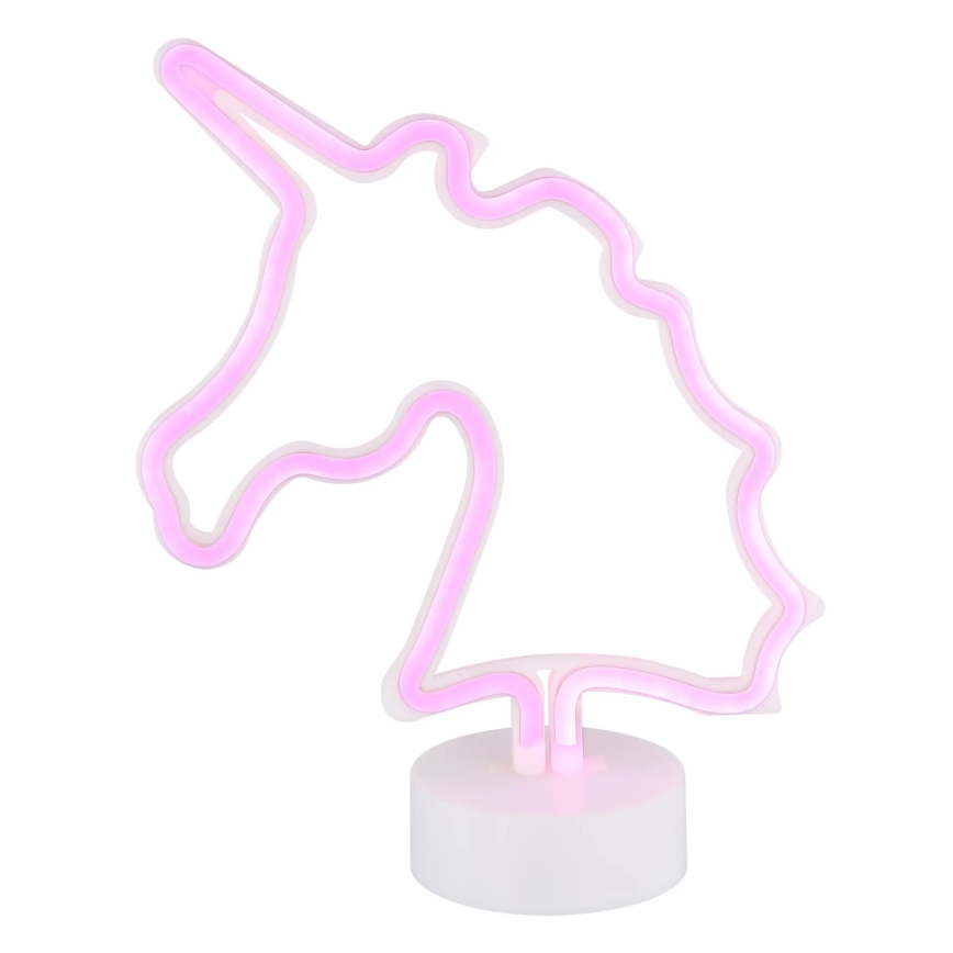 Globo - LED Неон маса декорация LED/2W/3xAA еднорог