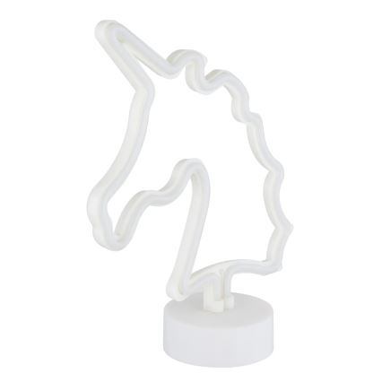 Globo - LED неонова настолна декорация LED/2W/3xAA еднорог