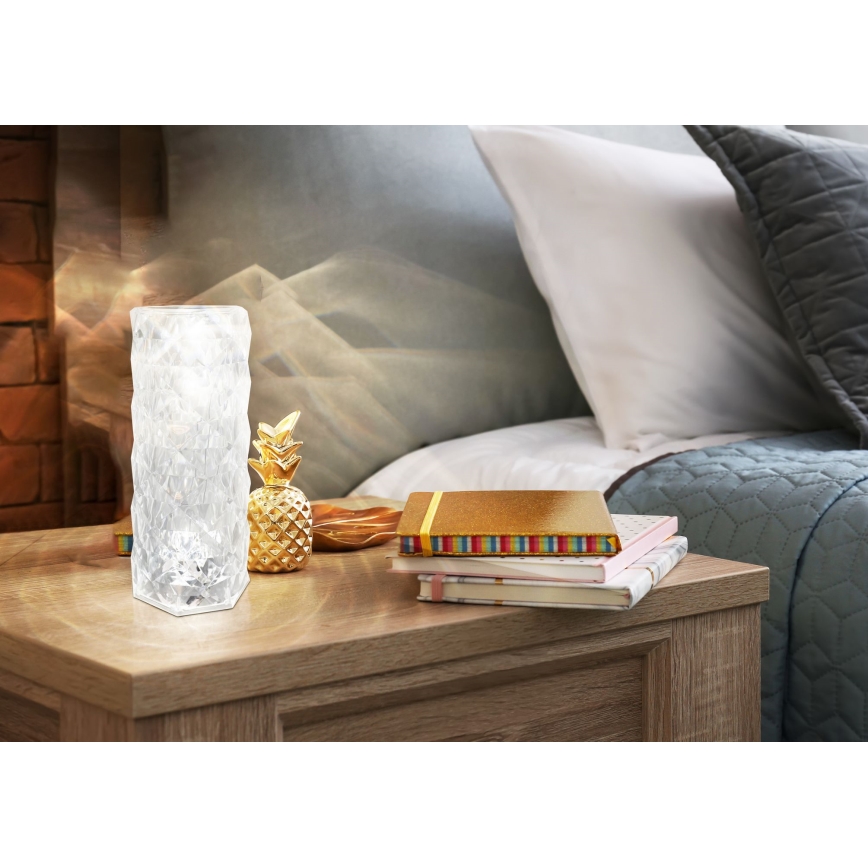 Globo - LED Димируема сензорна настолна лампа LED/1W/5V 2700/4000/6500K 800 mAh
