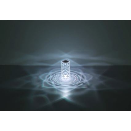 Globo - LED RGB Акумулаторна настолна сензорна лампа LED/0,6W/3,7V 500mAh