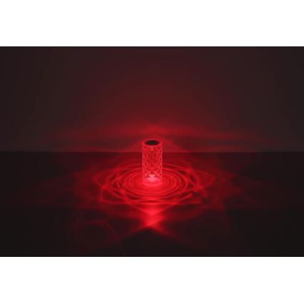 Globo - LED RGB Акумулаторна настолна сензорна лампа LED/0,6W/3,7V 500mAh