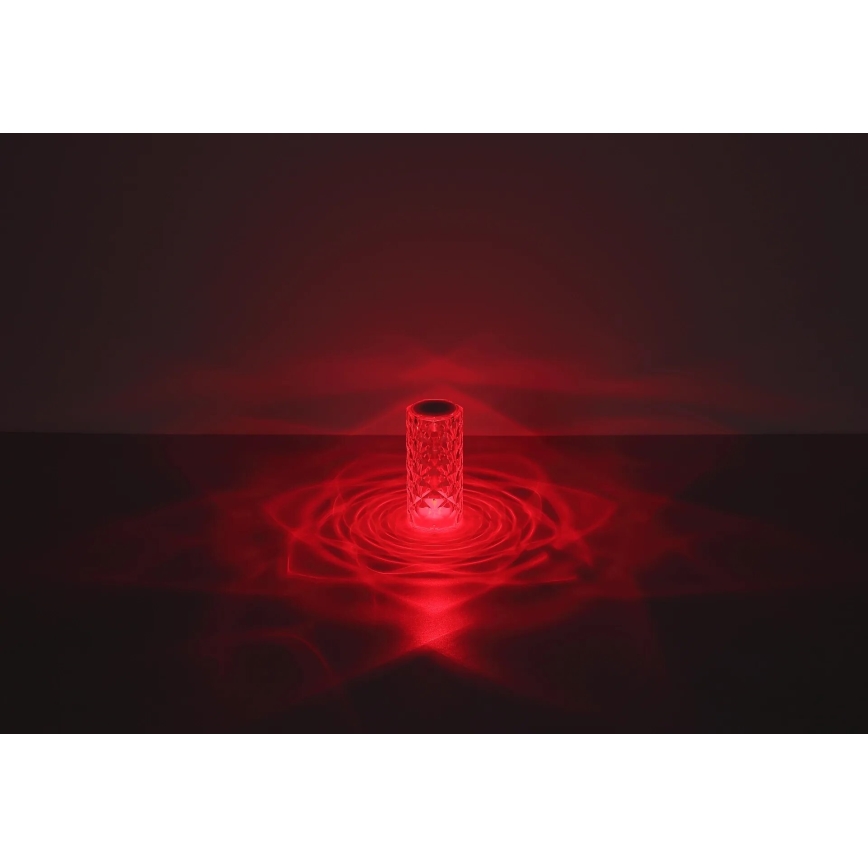 Globo - LED RGB Акумулаторна настолна сензорна лампа LED/0,6W/3,7V 500mAh