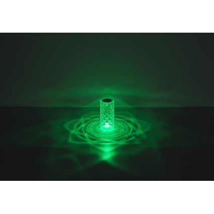 Globo - LED RGB Акумулаторна настолна сензорна лампа LED/0,6W/3,7V 500mAh