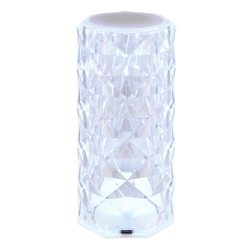Globo - LED RGB Акумулаторна настолна сензорна лампа LED/0,6W/3,7V 500mAh