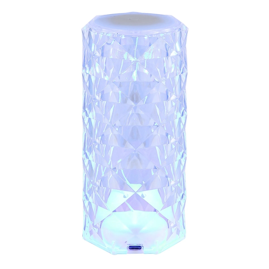 Globo - LED RGB Акумулаторна настолна сензорна лампа LED/0,6W/3,7V 500mAh