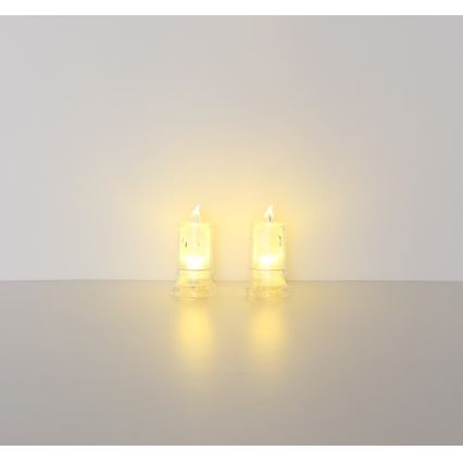 Globo - Комплект 2 бр. LED свещи LED/0,25W/3xLR1130