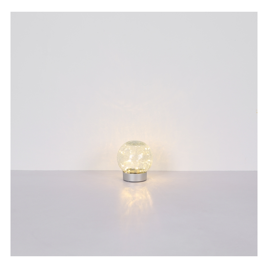 Globo - LED Декоративен акумулаторен настолна лампа 25xLED/0,06W/5V 600 mAh IP44