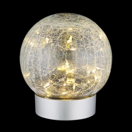 Globo - LED Декоративен акумулаторен настолна лампа 25xLED/0,06W/5V 600 mAh IP44