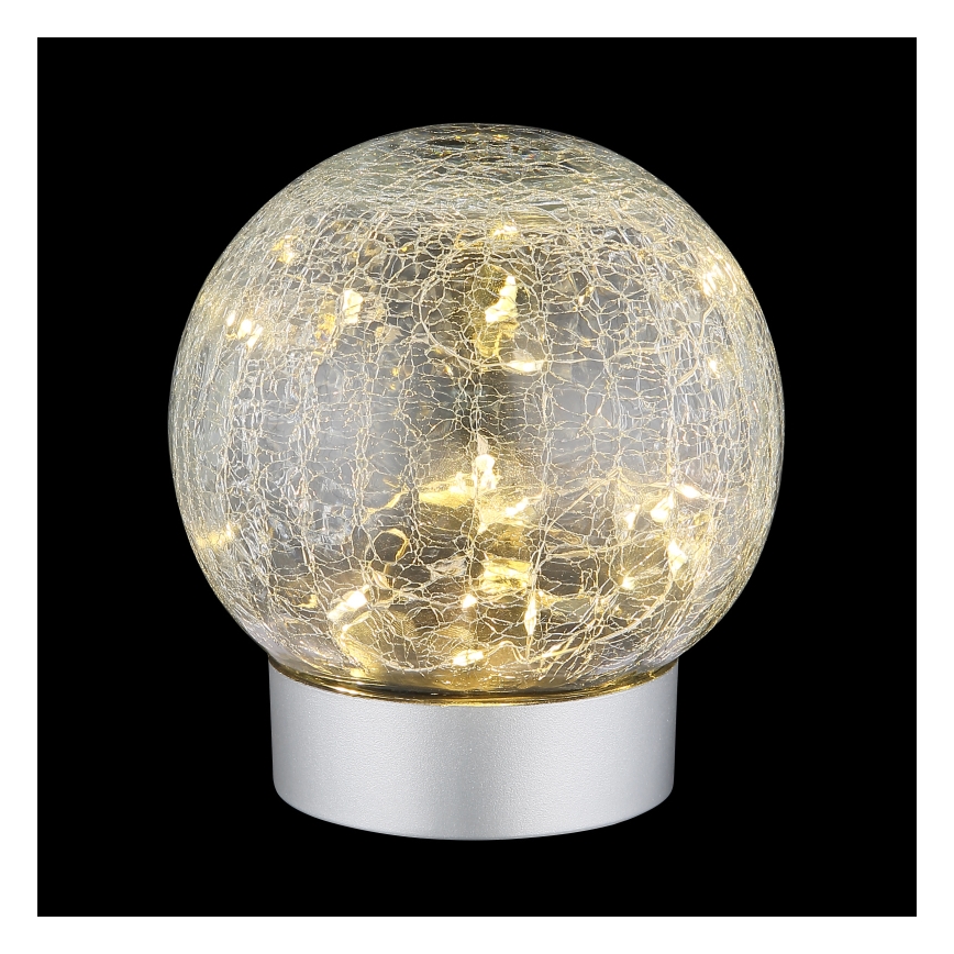 Globo - LED Декоративен акумулаторен настолна лампа 25xLED/0,06W/5V 600 mAh IP44
