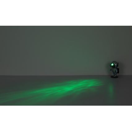 Globo - LED RGB Настолна лампа LED/4,5W/5V астронавт сребрист