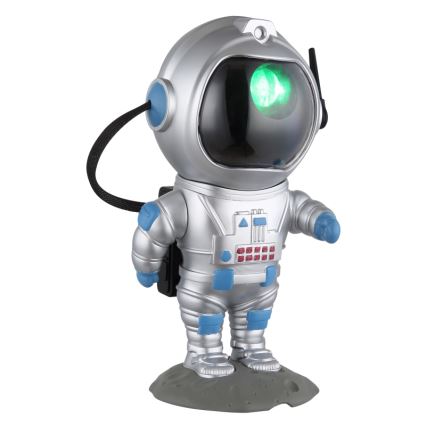 Globo - LED RGB настолна лампа LED/4,5W/5V космонавт сребрист