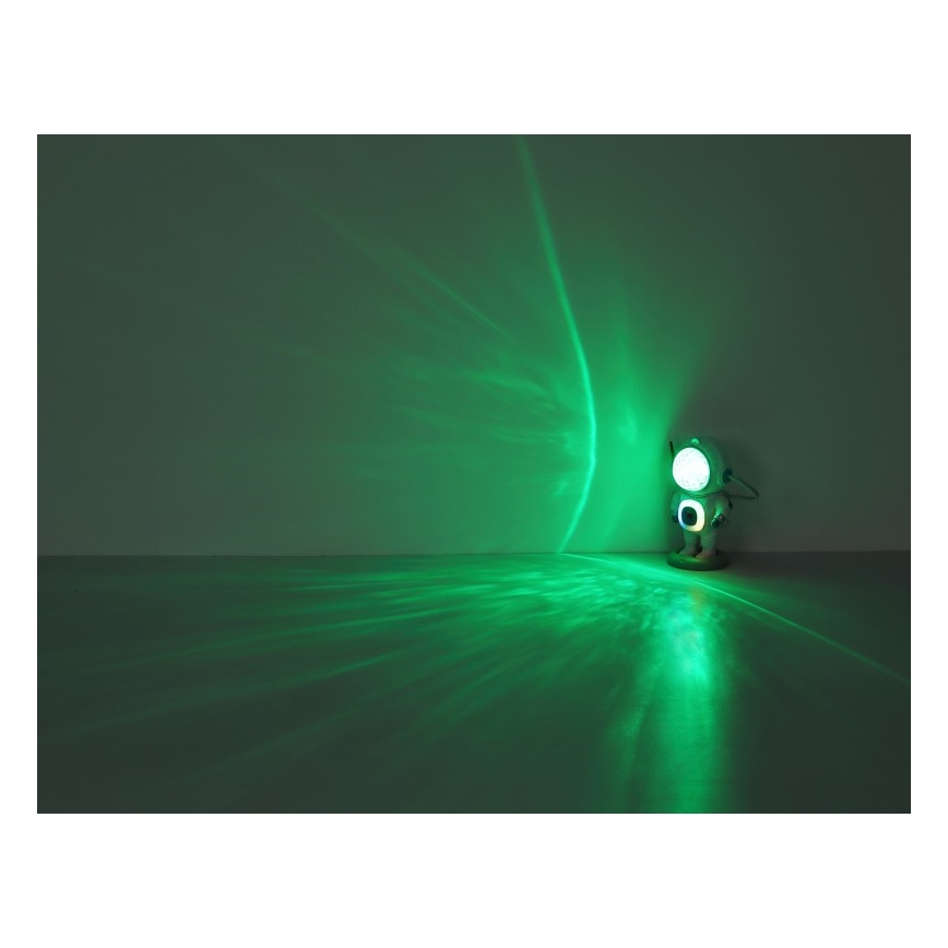 Globo - LED RGB Настолна лампа LED/6W/5V астронавт бял