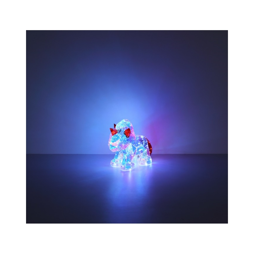 Globo - LED Декорация на маса LED/3W/5V USB еднорог