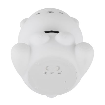 Globo - LED RGBW димируема презареждаема детска нощна лампа LED/1W/5V 1200 mAh мечка