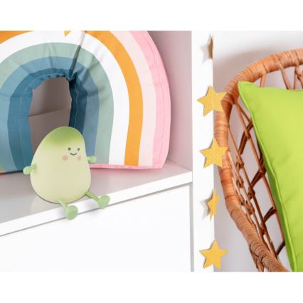Globo - LED RGBW Регулируема презареждаема детска нощна лампа LED/2W/5V 1200 mAh манго