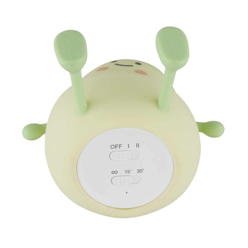 Globo - LED RGBW Регулируема презареждаема детска нощна лампа LED/2W/5V 1200 mAh манго