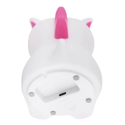 Globo - LED RGBW димируема презареждаема детска нощна лампа LED/1,5W/5V 1200 mAh еднорог