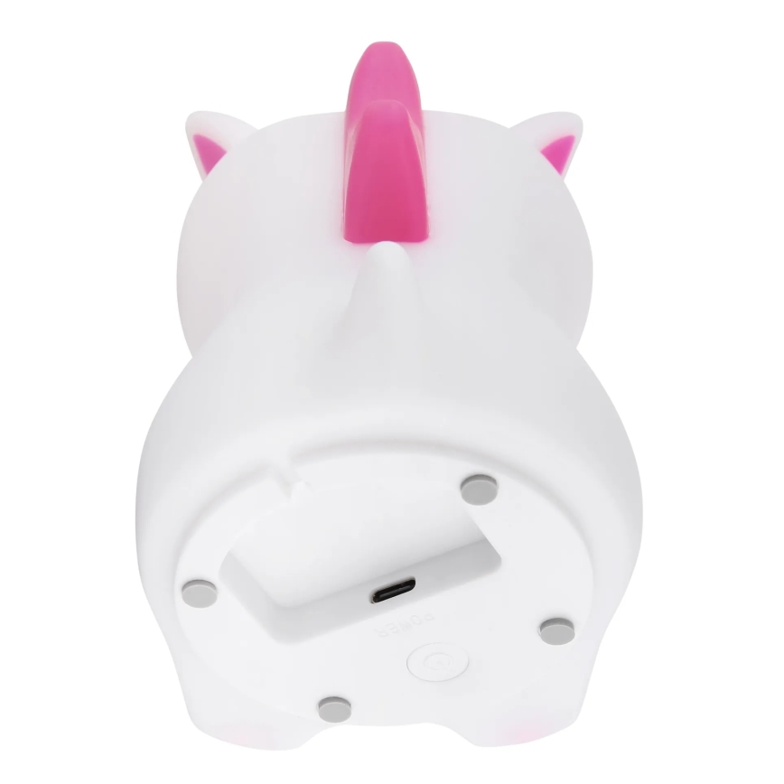 Globo - LED RGBW димируема презареждаема детска нощна лампа LED/1,5W/5V 1200 mAh еднорог