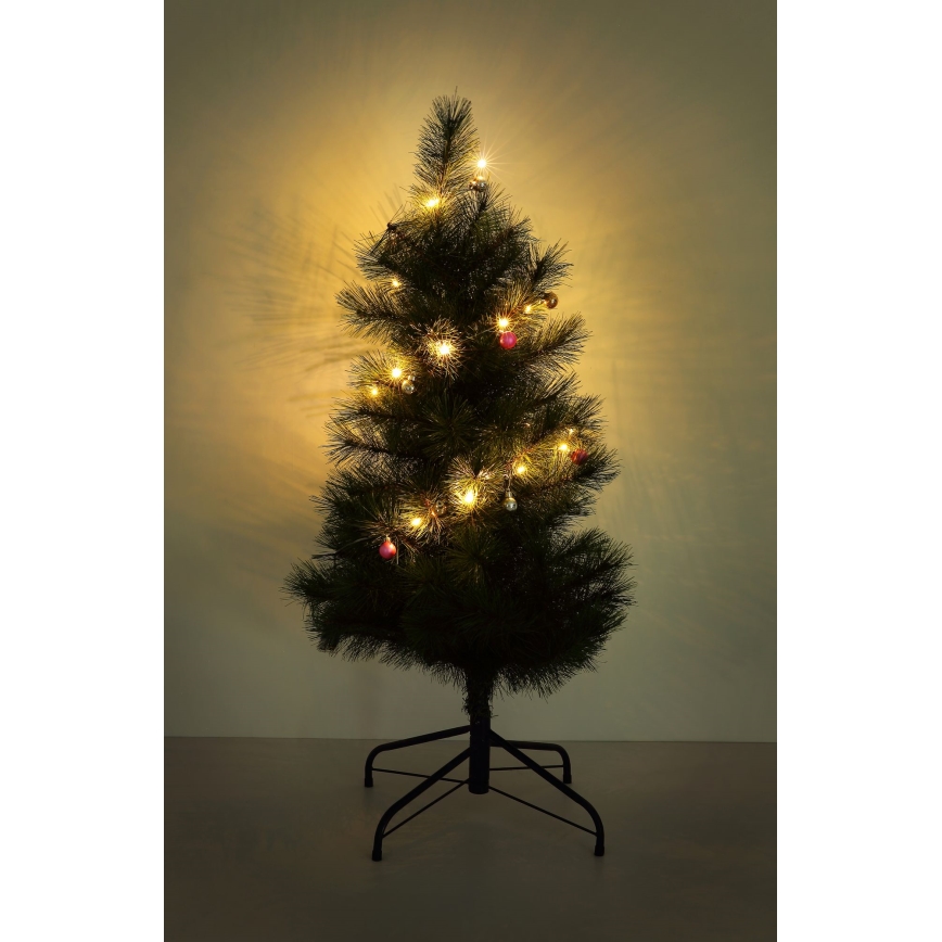 Globo - LED гирлянд 20xLED/2xAA 2,2m топло бяло
