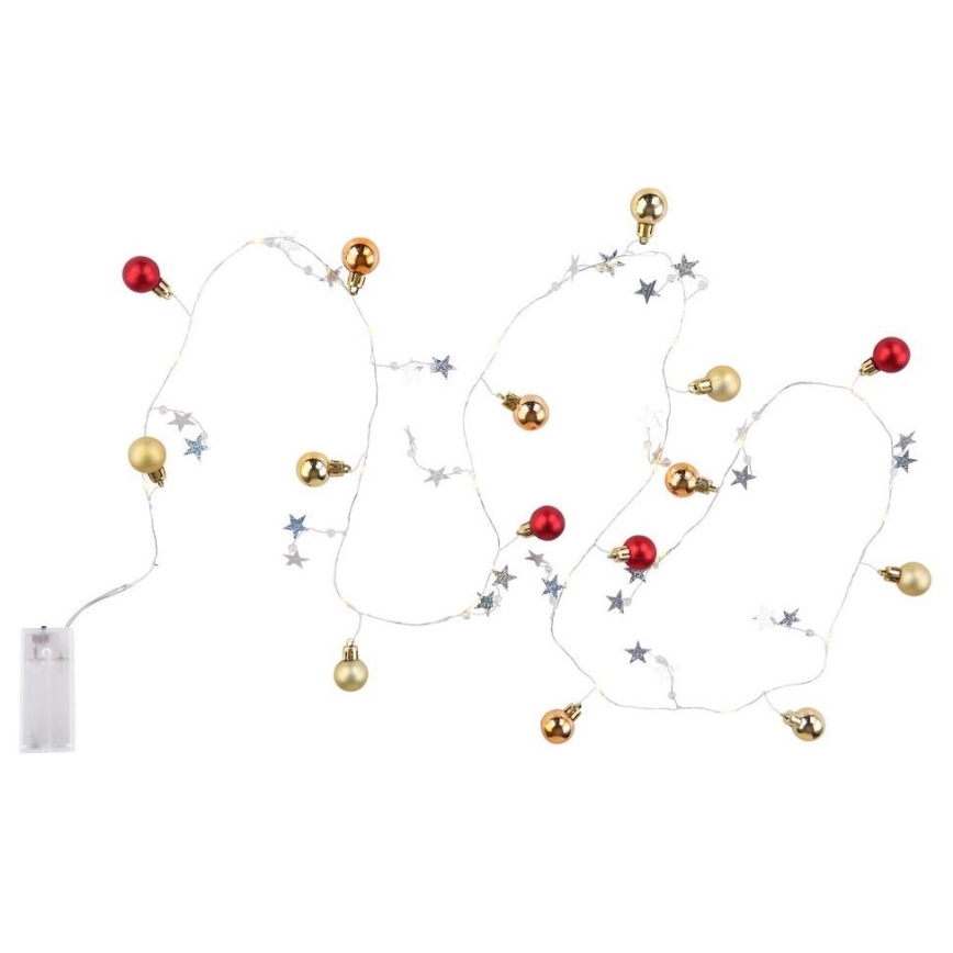 Globo 29900-20 - LED Декоративна верига 20xLED / 0,03W / 2xAA