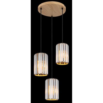 Globo - Пендел 3xE27/60W/230V Ø 35 см