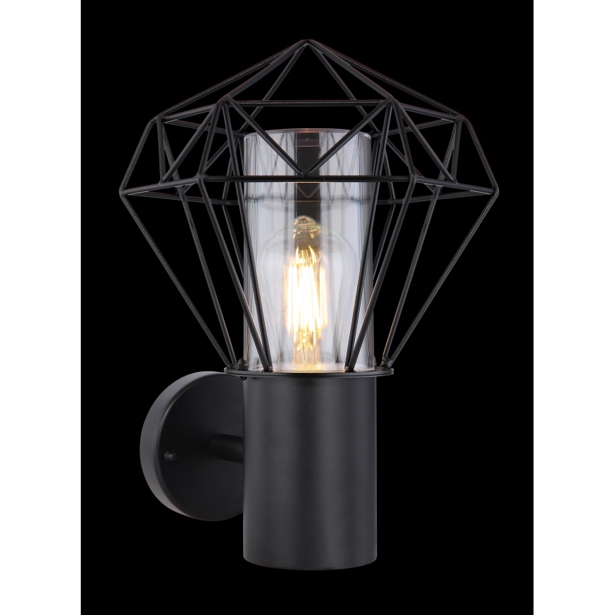 Globo - Външна стенна лампа 1xE27/15W/230V IP44