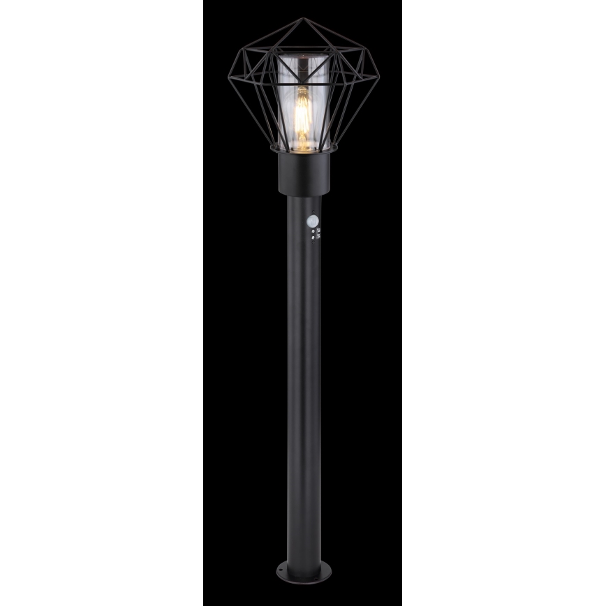 Globo - Екстериорна лампа със сензор 1xE27/15W/230V IP44