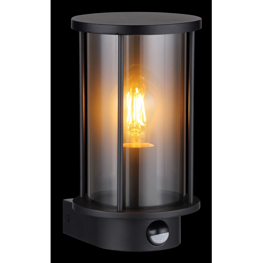 Globo - Екстериорен аплик със сензор 1xE27/60W/230V IP54