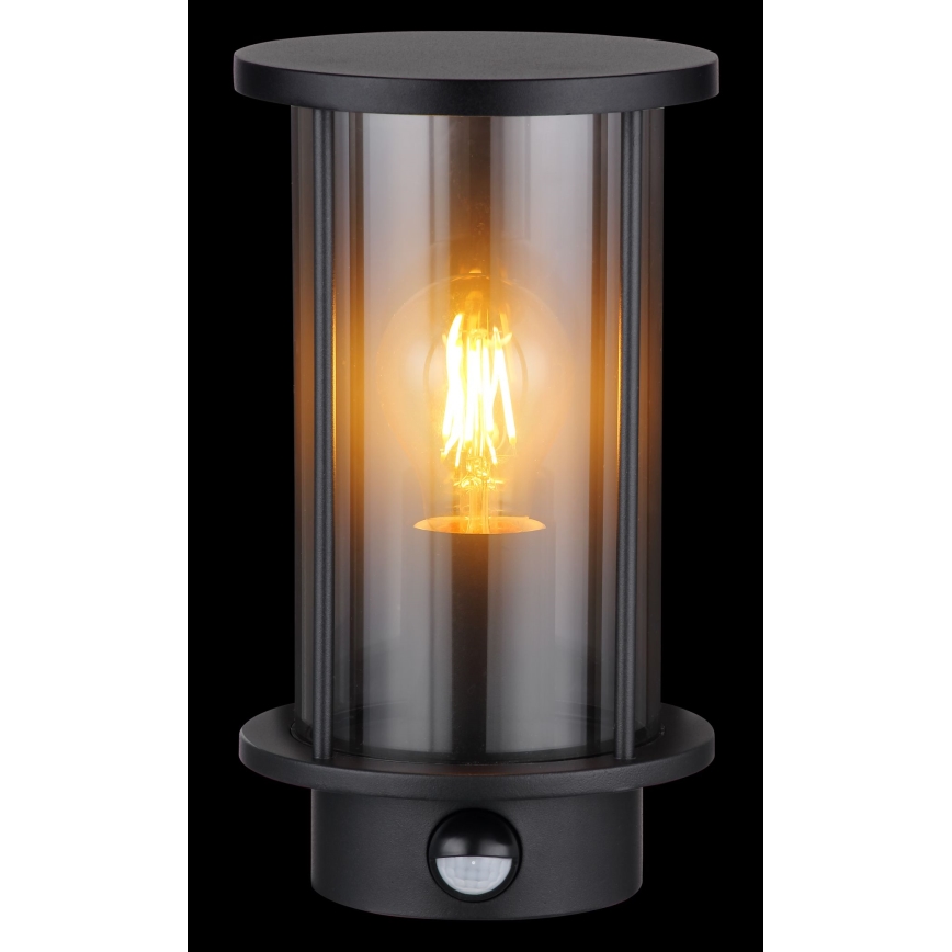 Globo - Екстериорен аплик със сензор 1xE27/60W/230V IP54