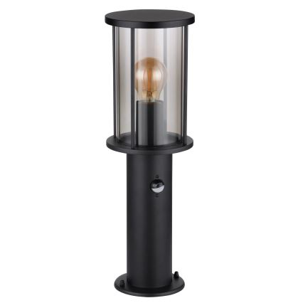 Globo - Екстериорна лампа със сензор 1xE27/60W/230V IP54 45 см