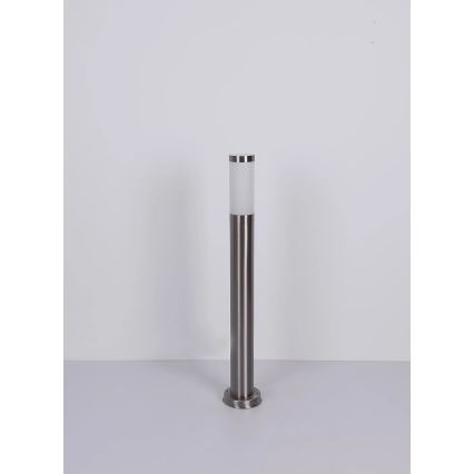 Globo - Екстериорна лампа 1xE27/23W/230V IP44 80 см лъскав хром